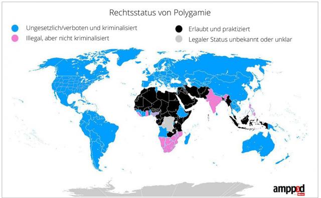 Polygamie und Ehegesetze: Was ist erlaubt, was ist verboten? Polygamie und Ehegesetze: Was ist erlaubt, was ist verboten?