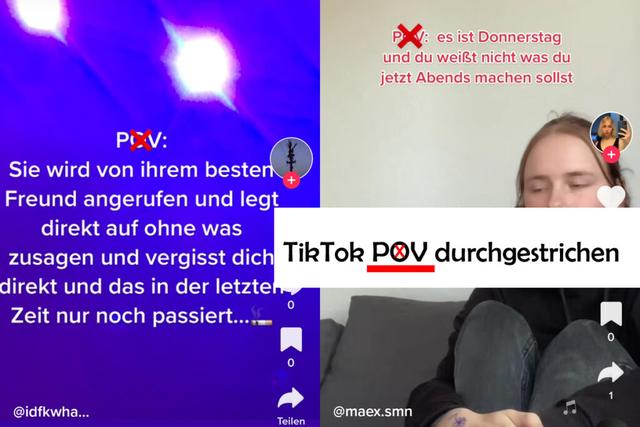 Tiktok und POV: Was steckt hinter dem Ausdruck?