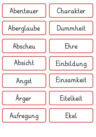 Alles, was du über abstrakte Nomen wissen musst
