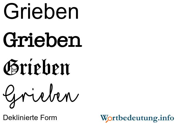 Grieben: Eine verwirrende Wortbedeutung im Berliner Dialekt Grieben: Eine verwirrende Wortbedeutung im Berliner Dialekt