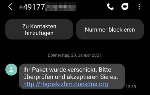Wie reagieren, wenn man eine gefälschte DHL SMS geöffnet hat? Wie reagieren, wenn man eine gefälschte DHL SMS geöffnet hat?