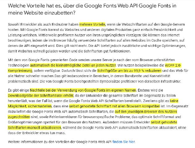 Rechtliche Folgen bei Verwendung von Google Fonts - Was tun bei einer Abmahnung?