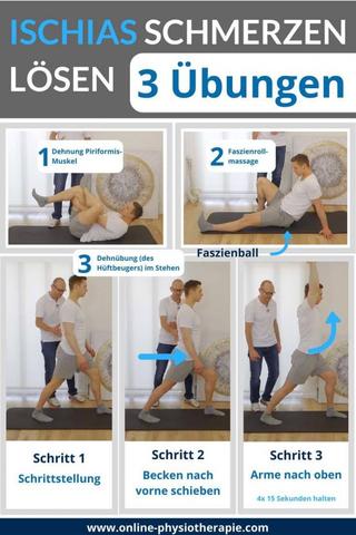 Ischiasschmerzen bekämpfen: Die besten Maßnahmen gegen den Plagegeist