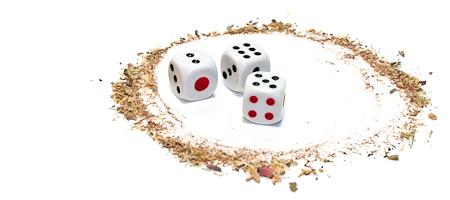 Kostenlose Wahrsagekarten und Würfelspiel: Blick in die Zukunft