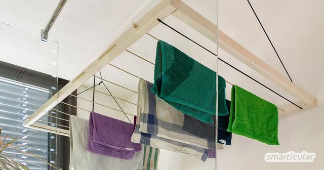 Hängender Wäscheständer selber bauen: Eine einfache Anleitung Hängender Wäscheständer selber bauen: Eine einfache Anleitung