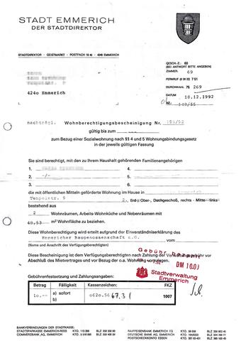 WBS 100: Welche Einkommensgrenzen gelten?