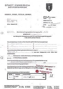 Wohnberechtigungsschein (WBS) mit Kennzahl 100: Das sollten Sie beachten.