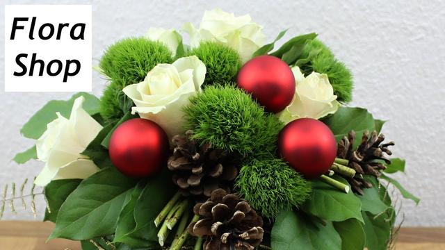 Kreativer Weihnachtsstrauß: So einfach kannst du ihn selber machen Kreativer Weihnachtsstrauß: So einfach kannst du ihn selber machen