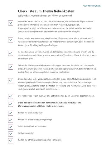 Steuerliche Absetzbarkeit: Kann man nicht umlagefähige Kosten geltend machen?