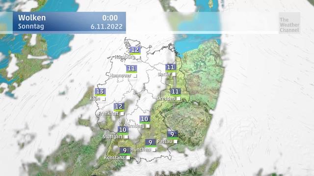Vorschau auf das Wetter am Sonntag: Regenschauer und kühlere Bedingungen Vorschau auf das Wetter am Sonntag: Regenschauer und kühlere Bedingungen