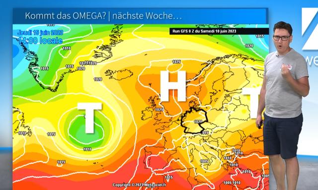 Das Wetter morgen in Deutschland: Hoch über Mitteleuropa sorgt für Hitze Das Wetter morgen in Deutschland: Hoch über Mitteleuropa sorgt für Hitze