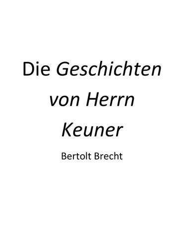 Parallele zwischen dem Verhalten des Herrn und dem Zustand seines Geschirrs Parallele zwischen dem Verhalten des Herrn und dem Zustand seines Geschirrs