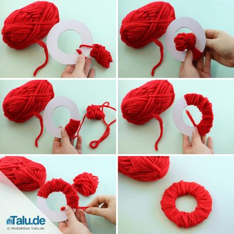 So einfach kannst du einen Bommel selber machen So einfach kannst du einen Bommel selber machen