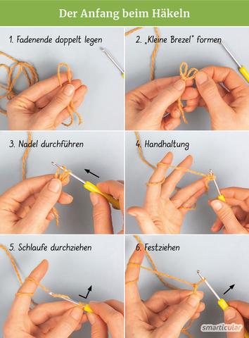 Die Grundlagen des Häkelns: Schritt-für-Schritt-Anleitung Die Grundlagen des Häkelns: Schritt-für-Schritt-Anleitung