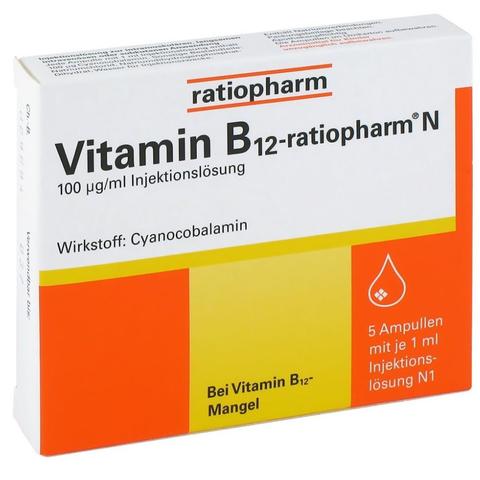 Häufigkeit der Einnahme von Vitamin B12-Spritzen: Häufigkeit der Einnahme von Vitamin B12-Spritzen: