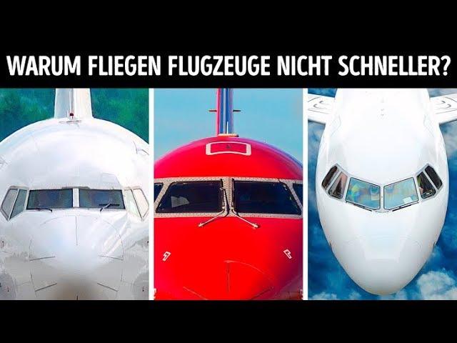 Tempo in der Luft: Wie schnell können Passagierflugzeuge fliegen?