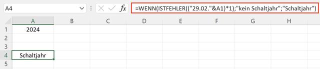 Wie funktioniert die Berechnung eines Schaltjahres?