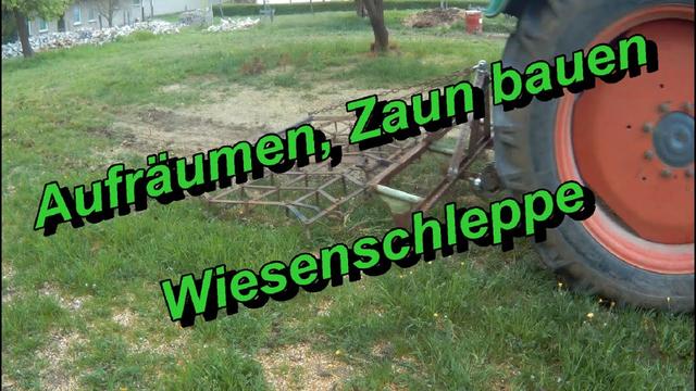 Kosten sparen mit Eigenbau: Wiesenschleppe selber machen