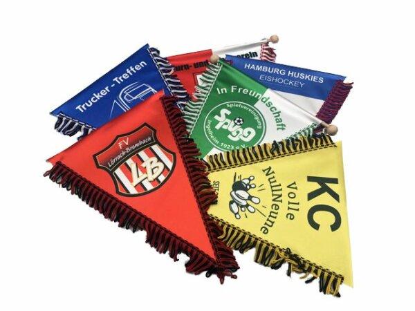 Eigen-Gestaltung von Wimpeln: Unser Angebot zur individuellen Gestaltung Eigen-Gestaltung von Wimpeln: Unser Angebot zur individuellen Gestaltung