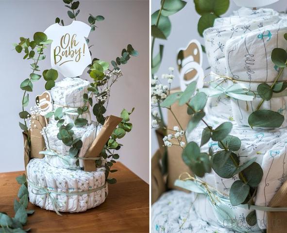 DIY: Windeltorte selber basteln - praktisches und schönes Geschenk DIY: Windeltorte selber basteln - praktisches und schönes Geschenk