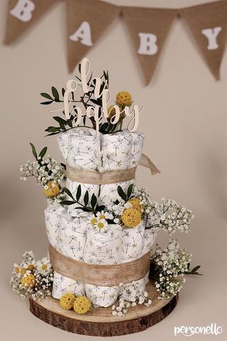 Kreative Idee für Babyparty oder Taufe: Individuelle Windeltorten selber machen Kreative Idee für Babyparty oder Taufe: Individuelle Windeltorten selber machen