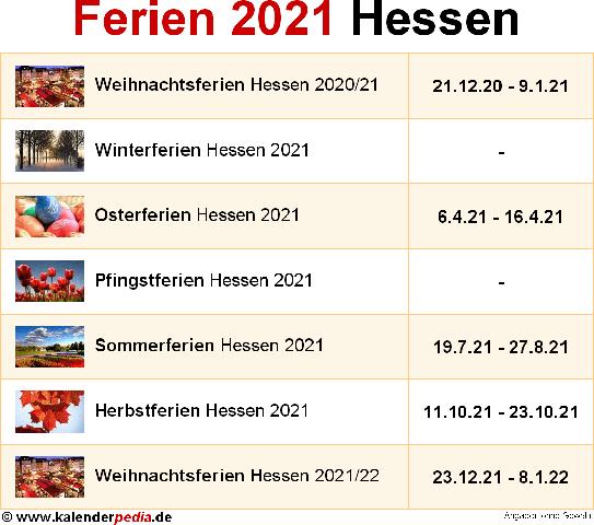Planungshilfe: Termine der Winterferien in Hessen Planungshilfe: Termine der Winterferien in Hessen