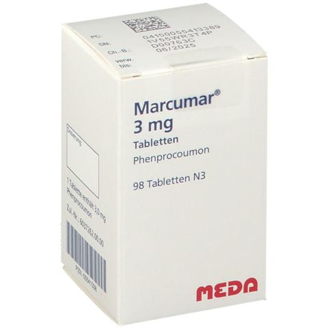Phenprocoumon (Marcumar): Wirkungsweise und Dosierung Phenprocoumon (Marcumar): Wirkungsweise und Dosierung