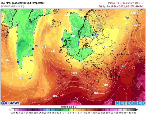 Vorhersage zum Wochenendwetter