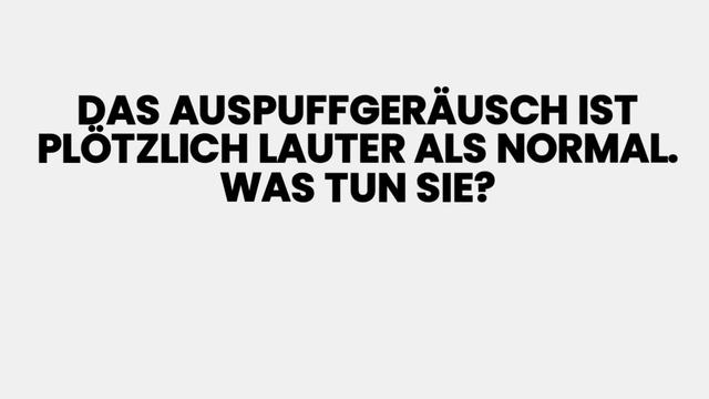 Wie man mit einem plötzlich lauten Auspuffgeräusch umgeht Wie man mit einem plötzlich lauten Auspuffgeräusch umgeht