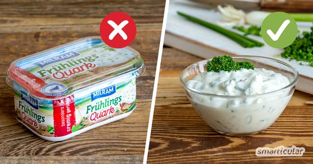 Nachhaltig und köstlich: Kräuterquark selbst herstellen ohne Verpackungsmüll