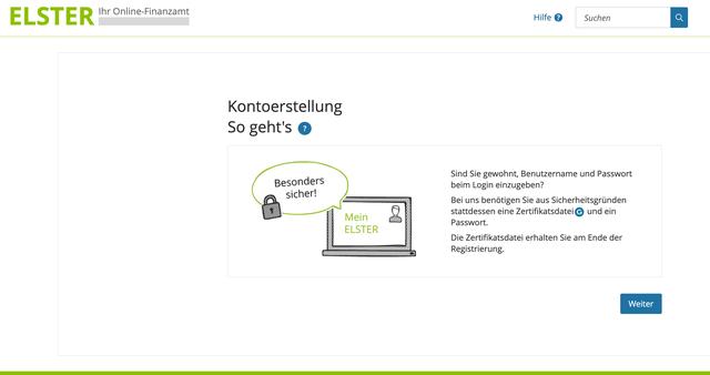 Warum benötigen Sie eine Zertifikatsdatei für die Nutzung von ELSTER? Warum benötigen Sie eine Zertifikatsdatei für die Nutzung von ELSTER?