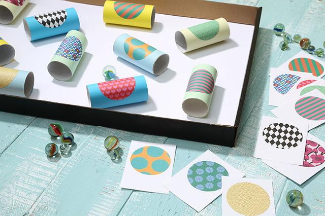 Basteln und Spielen: Selbstgemachte Spiele sorgen für viel Freude