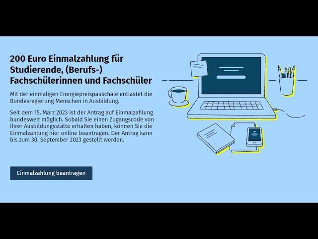 Einmalzahlung für Studierende: Schritt-für-Schritt-Anleitung zur Beantragung der 200 Euro Einmalzahlung für Studierende: Schritt-für-Schritt-Anleitung zur Beantragung der 200 Euro