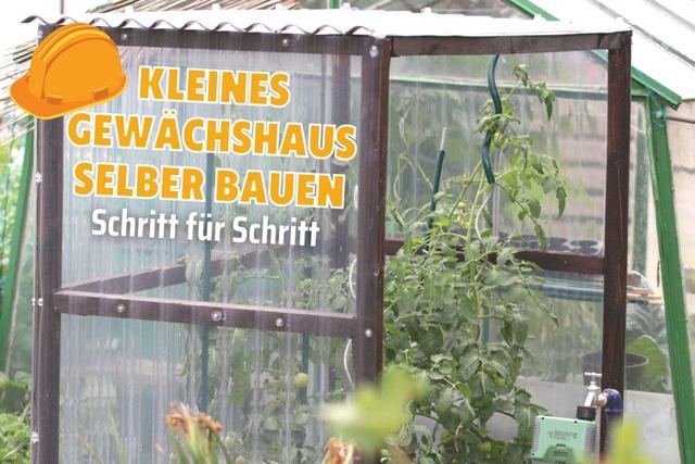Kleines Anlehngewächshaus für Gemüse und Kräuter: Schritt-für-Schritt Anleitung zum Selberbauen Kleines Anlehngewächshaus für Gemüse und Kräuter: Schritt-für-Schritt Anleitung zum Selberbauen