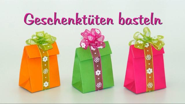 Geschenktüten selber basteln: Einfache Anleitung für selbstgemachte Verpackungen