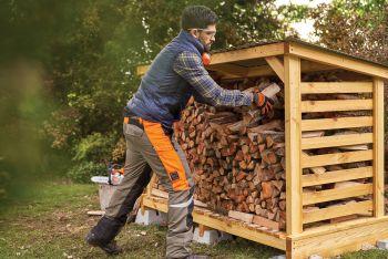Bauanleitung für ein selbstgebautes Holzlager Bauanleitung für ein selbstgebautes Holzlager