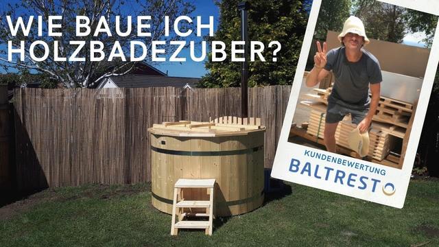 Selbstgemachter Badezuber: Eine Anleitung zum Selberbauen