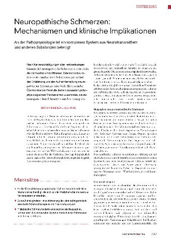 Effektive Therapien für neuropathische Schmerzen: Ein Überblick