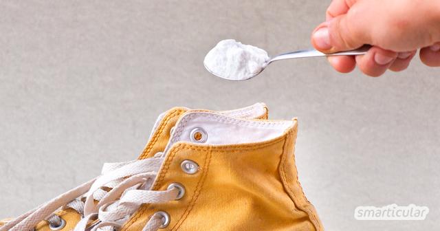 Wie man stinkende Schuhe auf natürliche Weise bekämpft
