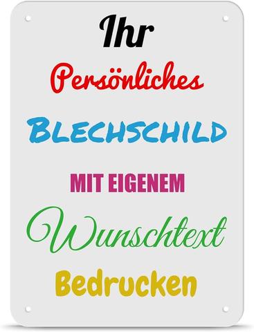 Persönliche Gestaltung von Blechschildern: Einzigartige Dekorationsmöglichkeiten Persönliche Gestaltung von Blechschildern: Einzigartige Dekorationsmöglichkeiten