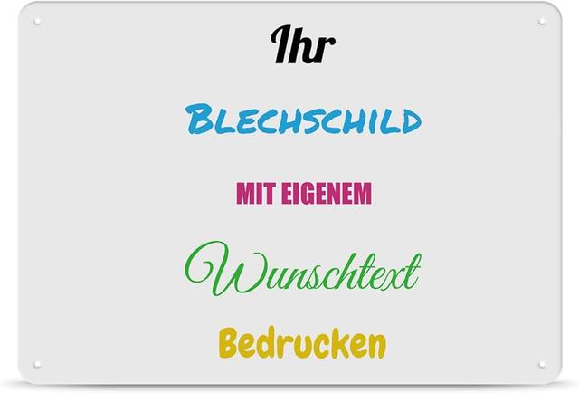 Maßgeschneiderte Blechschilder selbst gestalten: Kreativität kennt keine Grenzen Maßgeschneiderte Blechschilder selbst gestalten: Kreativität kennt keine Grenzen