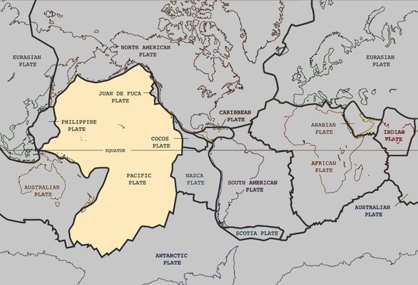 Die Cocosplatte: Eine Einführung in die Tektontik des Pazifischen Ozeans