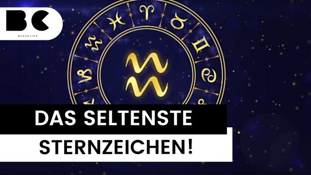 Rangliste der seltensten Sternzeichen: Wassermann, Widder und Schütze Rangliste der seltensten Sternzeichen: Wassermann, Widder und Schütze
