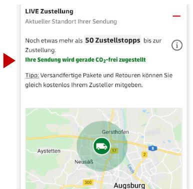 DHL Live-Tracking: Finden Sie heraus, wann der Zusteller bei Ihnen ist
