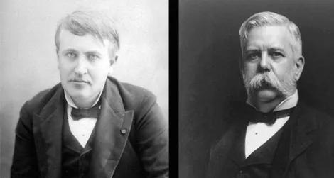 Edison vs. Westinghouse: Der Kampf um die Vorherrschaft in der Stromversorgung Edison vs. Westinghouse: Der Kampf um die Vorherrschaft in der Stromversorgung