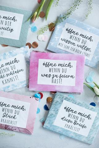 "Öffne mich, wenn..."- Briefe als persönliche Geburtstagsgeschenke zum Selbermachen "Öffne mich, wenn..."- Briefe als persönliche Geburtstagsgeschenke zum Selbermachen