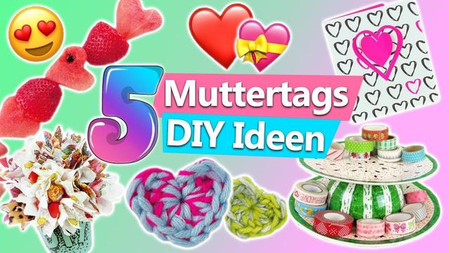Schöne DIY-Ideen für Muttertagsgeschenke zum Selbermachen Schöne DIY-Ideen für Muttertagsgeschenke zum Selbermachen