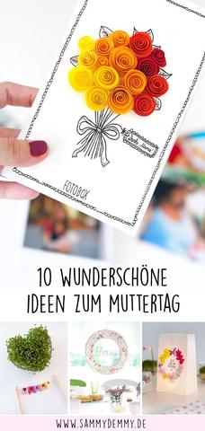 Bastelideen für selbstgemachte Muttertagsgeschenke: 25 schöne DIY-Ideen Bastelideen für selbstgemachte Muttertagsgeschenke: 25 schöne DIY-Ideen