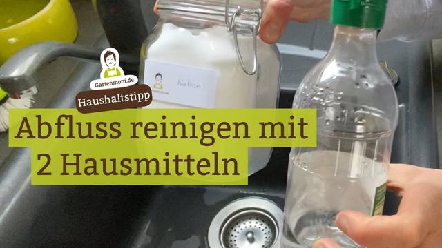Grüne Seele für saubere Abflüsse: Rohrreiniger ganz einfach selber machen Grüne Seele für saubere Abflüsse: Rohrreiniger ganz einfach selber machen