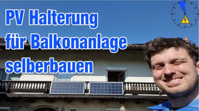 DIY-Projekt: Balkonkraftwerk Halterung selber machen für unter 10 Euro DIY-Projekt: Balkonkraftwerk Halterung selber machen für unter 10 Euro